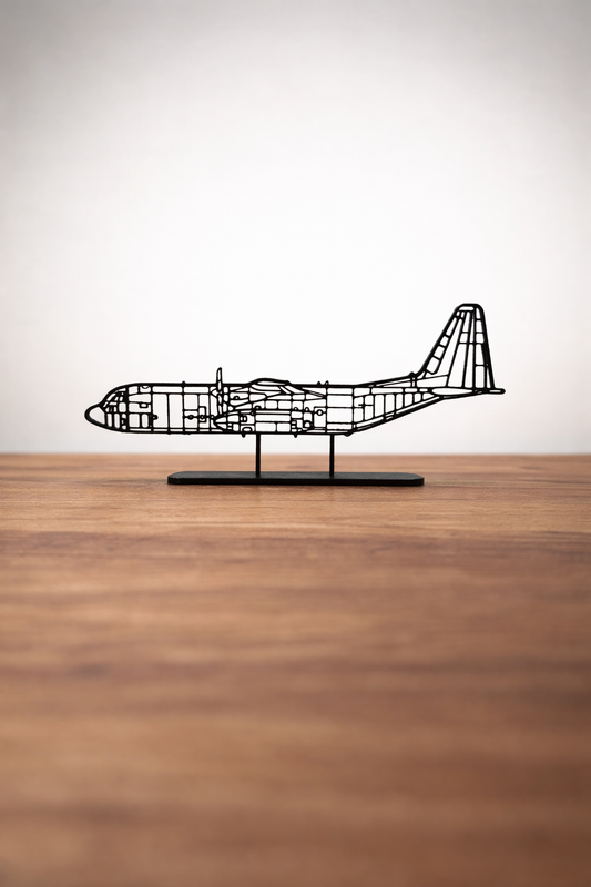 C-130 Hercules | Premium Stand Silüet