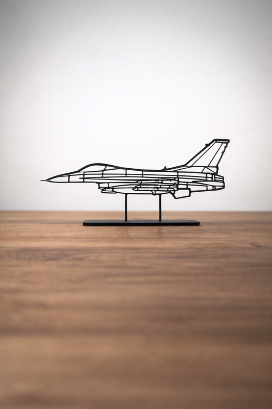 F-16C Missiles | Premium Stand Silüet