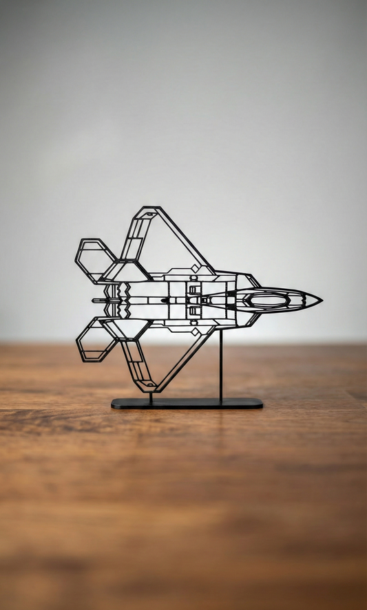 F-22 Raptor | Premium Stand Silüet
