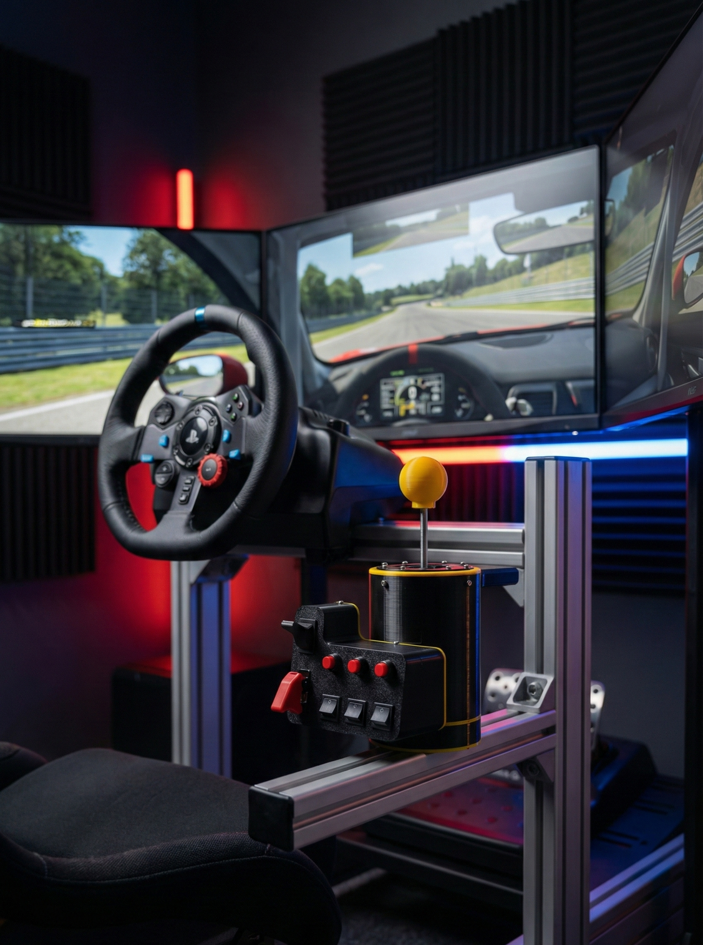 H-Shifter Combo: H-Shifter + Çok Fonksiyonlu Button Box