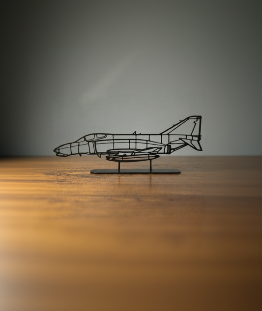 F-4 Phantom | Premium Stand Silüet