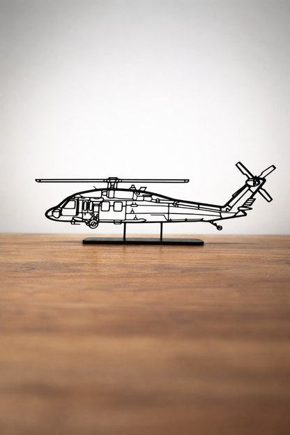 UH-60 Black Hawk | Premium Stand Silüet