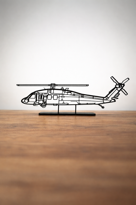 UH-60 Black Hawk | Premium Stand Silüet
