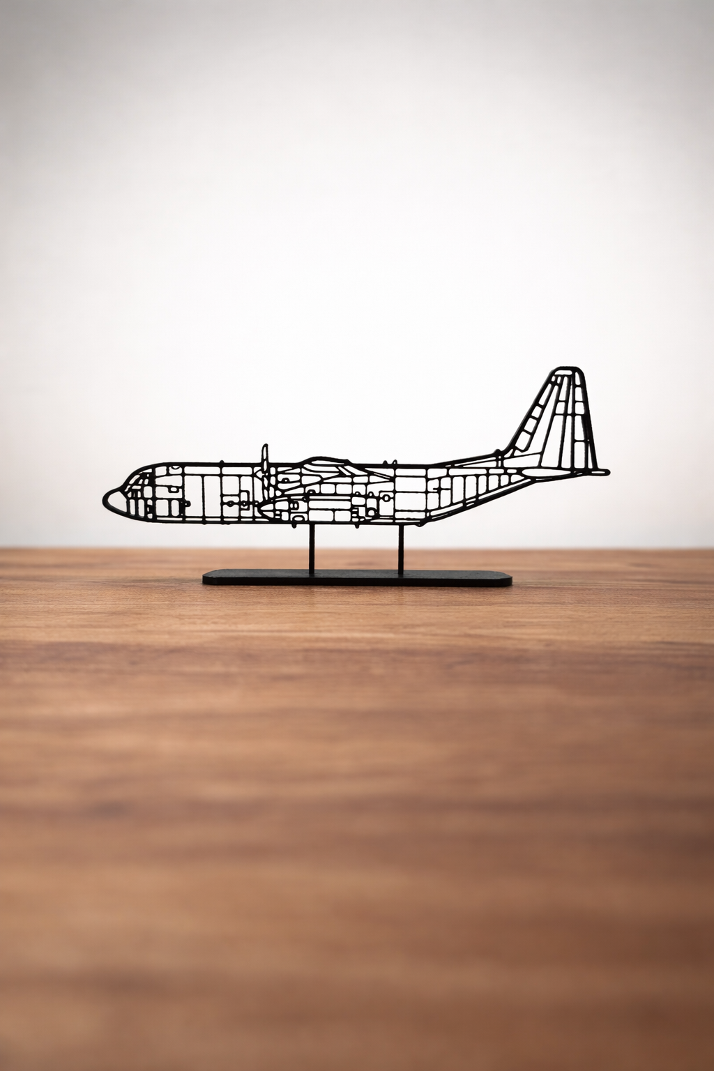 C-130 Hercules | Premium Stand Silüet