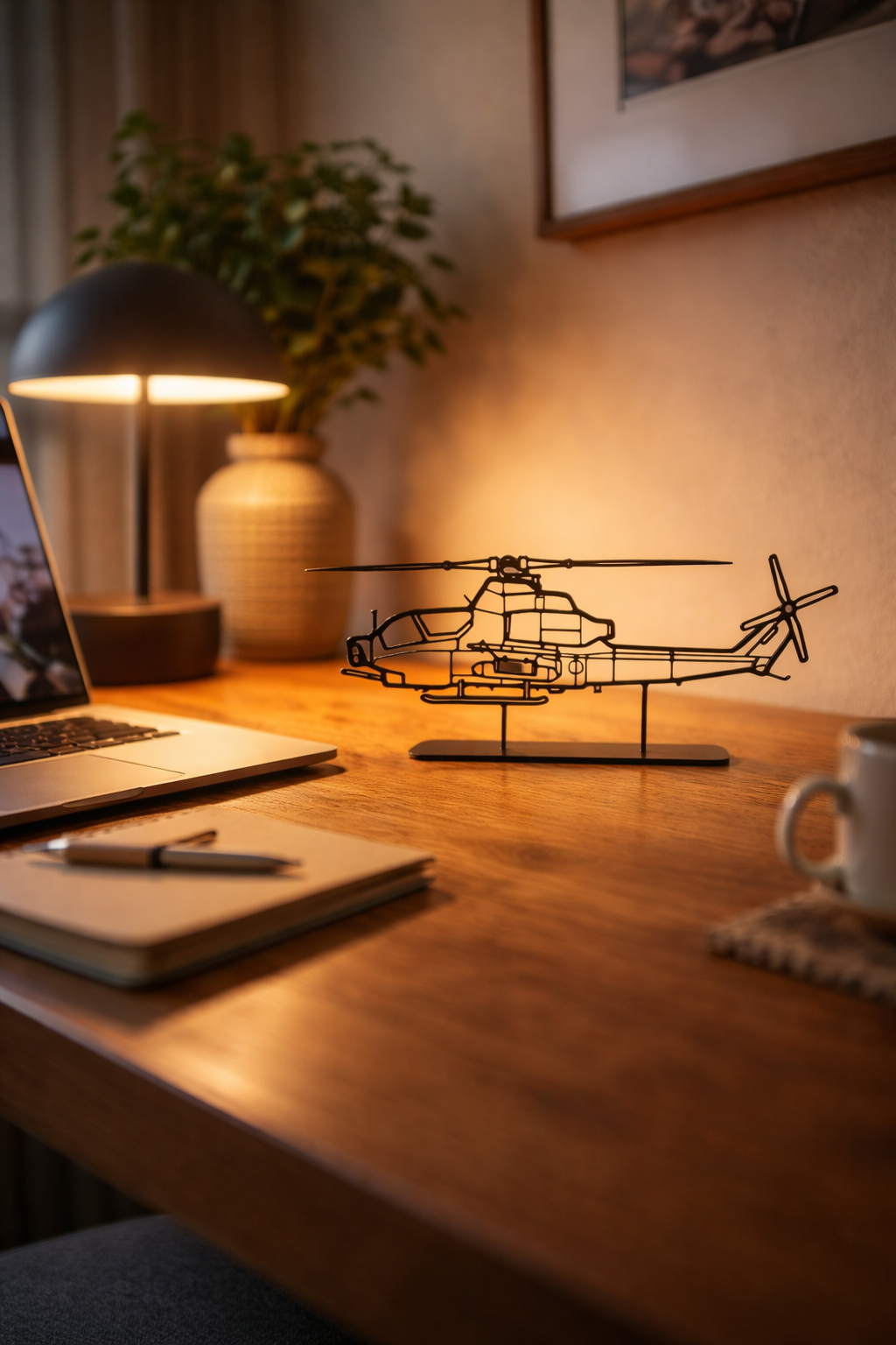 AH-1Z Viper | Premium Stand Silüet