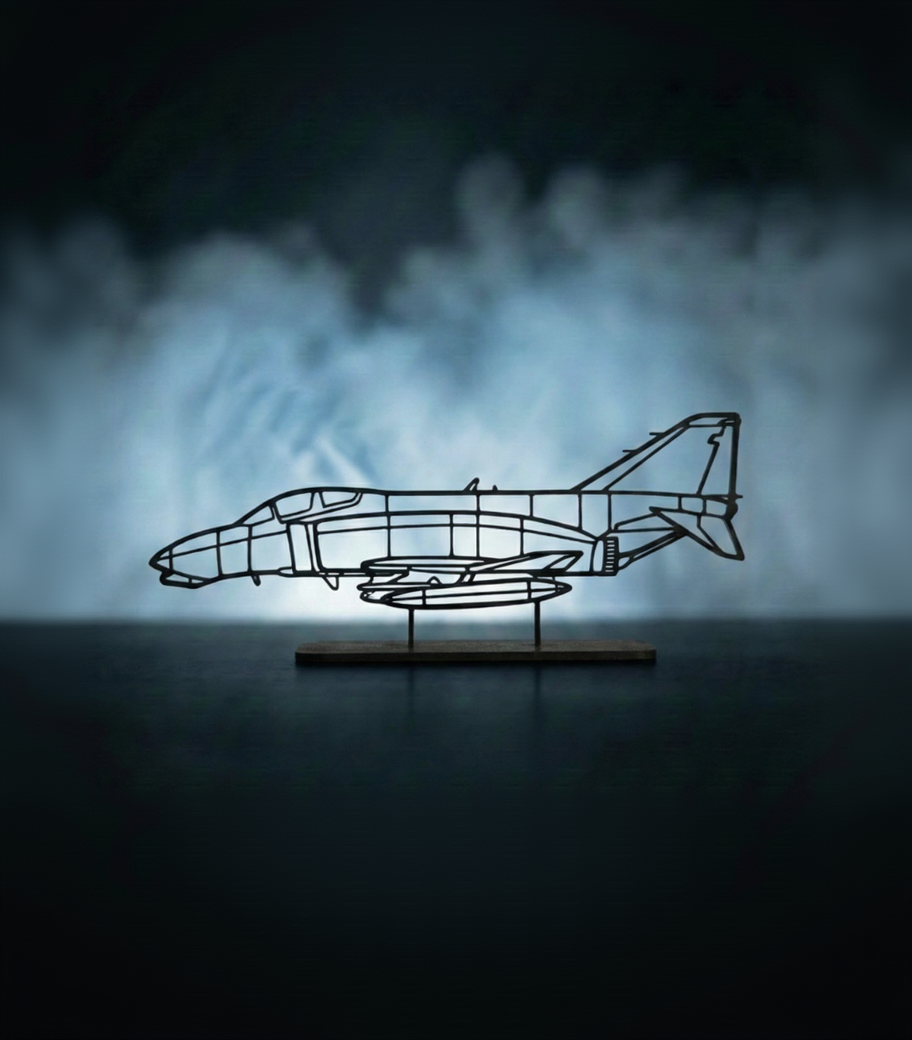F-4 Phantom | Premium Stand Silüet