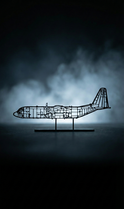 C-130 Hercules | Premium Stand Silüet