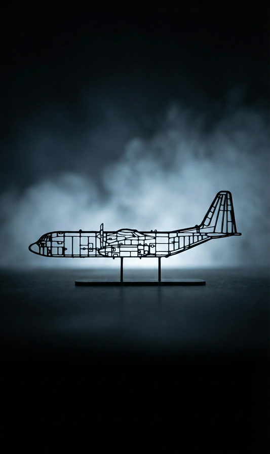 C-130 Hercules | Premium Stand Silüet