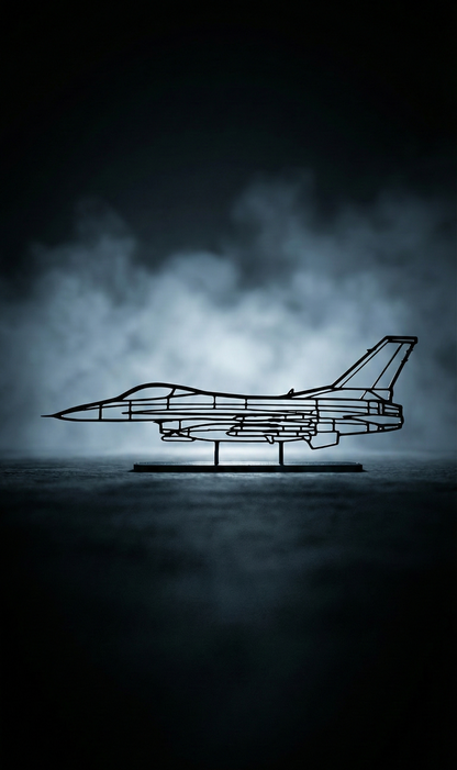 F-16C Missiles | Premium Stand Silüet