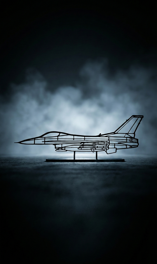 F-16C Missiles | Premium Stand Silüet