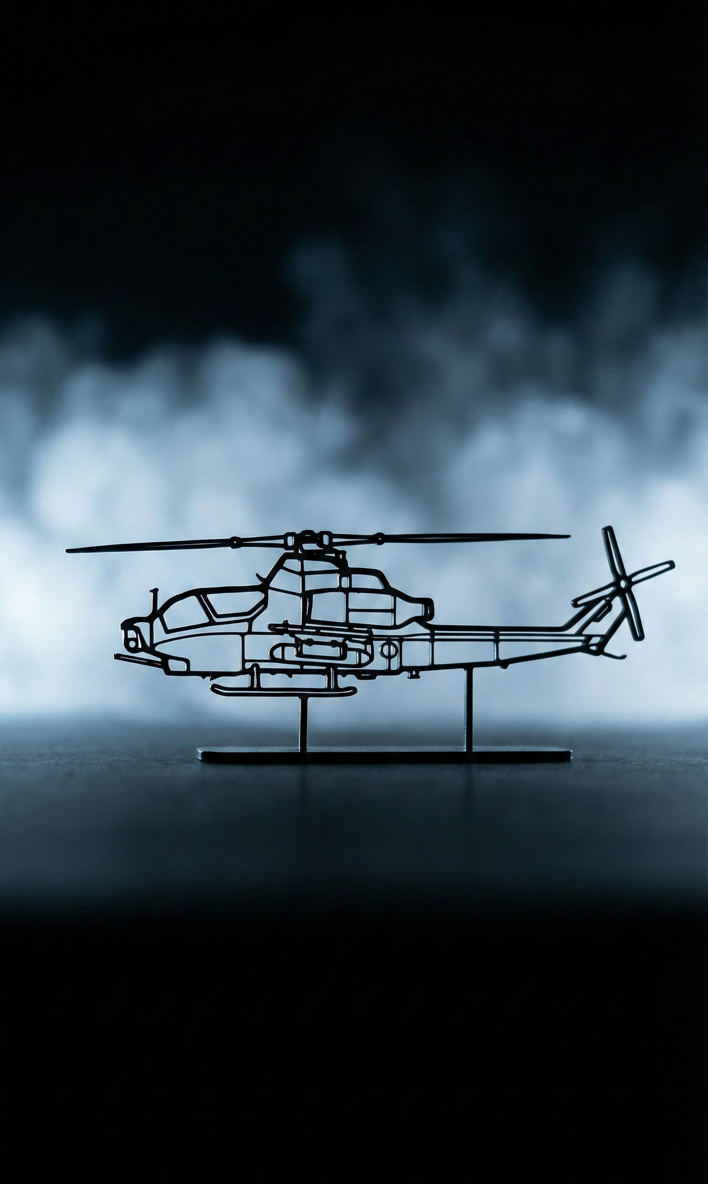 AH-1Z Viper | Premium Stand Silüet