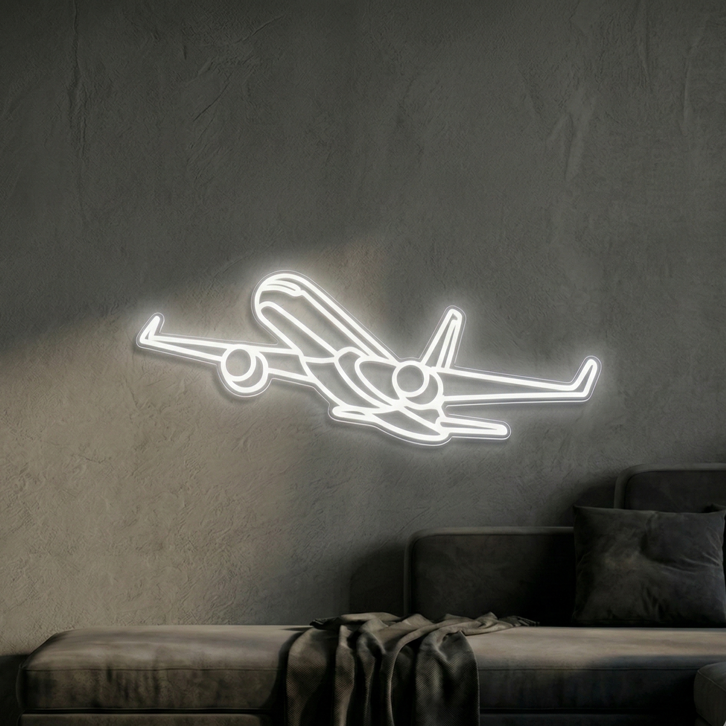 757 Angle Neon Silüet